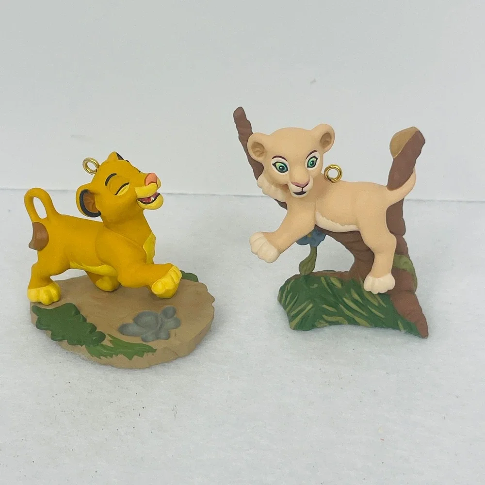 Hallmark Keepsake Ornament 1994 Disney The Lion King Simba and Nala Set of 2